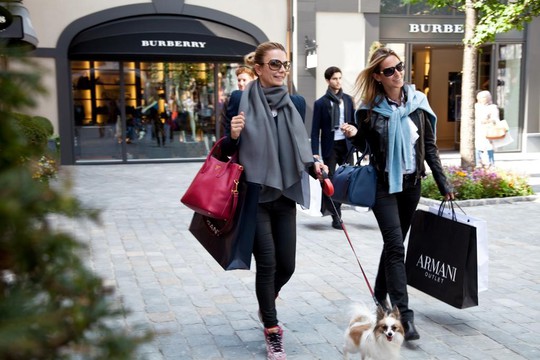 Shop till you drop! Arrangement