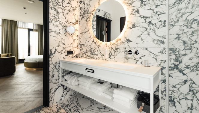 Penthouse Suite Badkamer